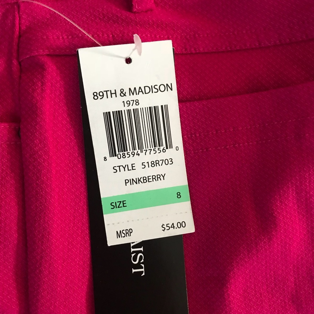 89th and Madison Capri pants